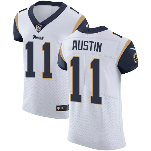 Nike Rams #11 Tavon Austin White Men's Stitched NFL Vapor Untouchable Elite Jersey
